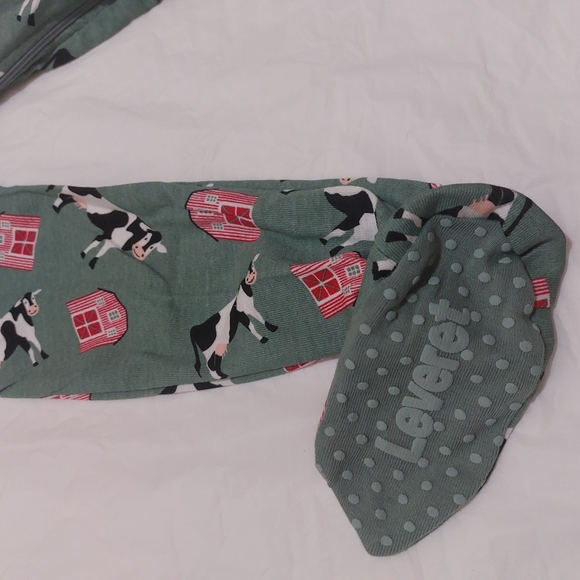 LEVERET 100% ORGANIC KID'S FOOTED PAJAMA💥💥❤️💥💥 - Picture 7 of 7